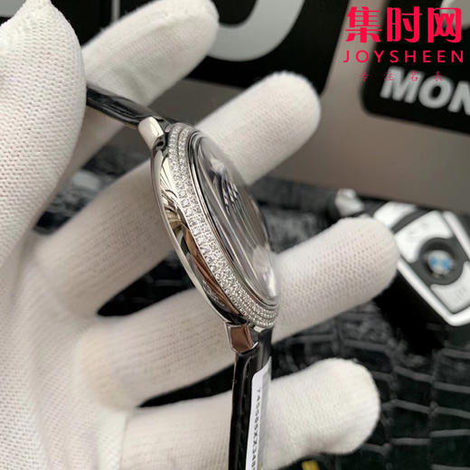 限时特价 卡地亚蓝气球系列「钻圈款✨」 男款大号42mm 蓝宝石镜面 意大利牛皮表带 搭载定制全自动机械机芯 商品图7