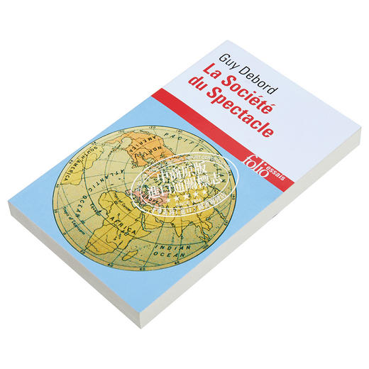 【中商原版】居伊德波 景观社会 La Societe du Spectacle 法文原版 Guy Debord 哲学 商品图2