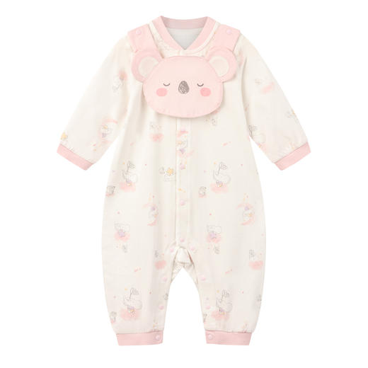 丽婴房-内衣类（春）G3兔子装1_浅粉 商品图0