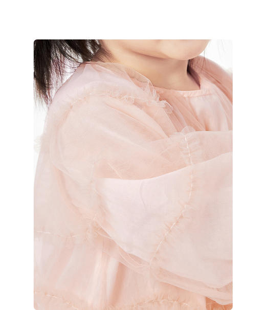 jnby  23年春款   细纱公主感长袖连衣裙   YN3G12370 商品图1