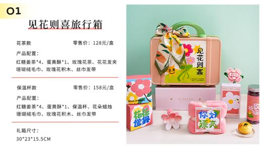 女神节礼盒 双色行李箱 商品图10