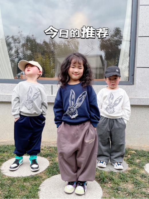 【韩国saeul】春季潮牌兔宝童装卫衣 商品图0