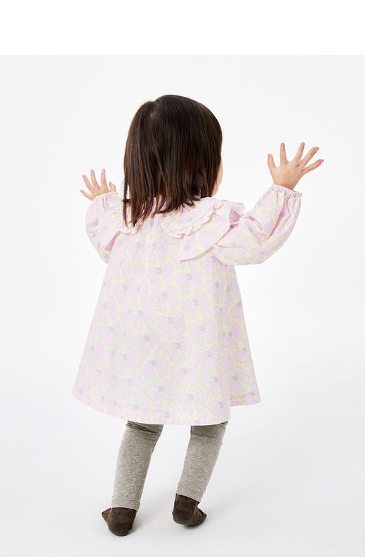 jnby  23年春款  花边设计长袖连衣裙   YN3G11970 商品图4