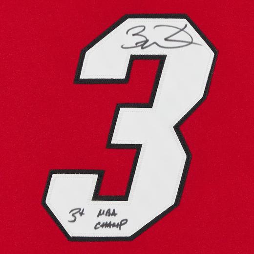 收藏系列 韦德3号热火队球员版 亲笔签名球衣 商品图2