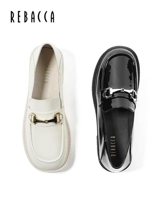 2楼瑞贝卡通勤软底漆的乐富鞋31WL0610 商品图1