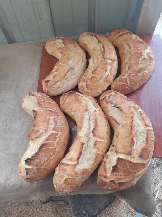 黄南州阿娘手工月牙馍馍 零添加纯天然自己磨的面粉做的馍馍小时候的味道 2个 商品图4