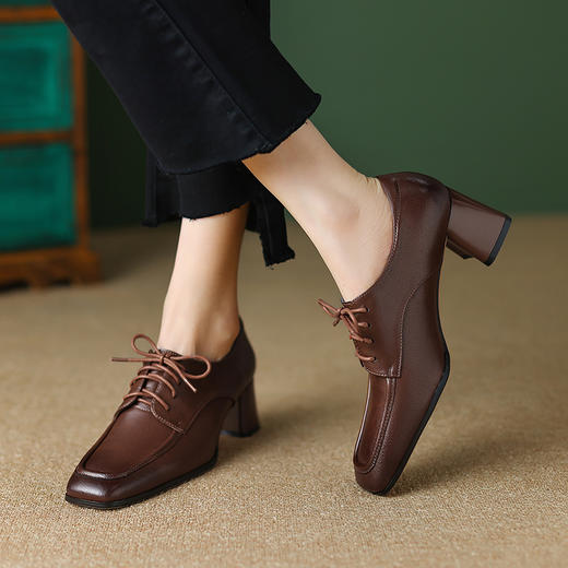 简约百搭，新款乐福鞋单鞋小皮鞋NJMK-K522 商品图8