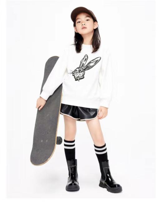 【韩国saeul】春季潮牌兔宝童装卫衣 商品图2