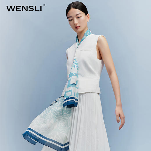 【线上专款】春夏新品长巾-花语玫瑰 商品图0