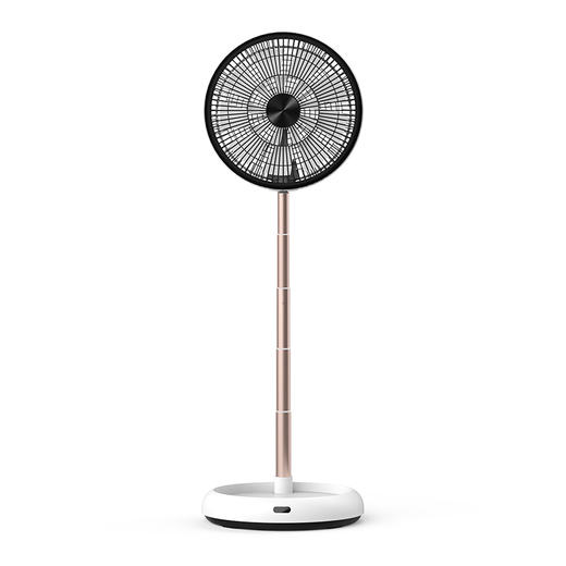 卡蛙折叠收纳空气循环扇台式家用摇头落地扇遥控充电果岭风扇 商品图6