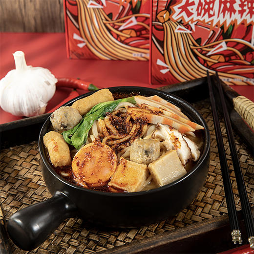 远味大碗麻辣烫传统麻辣烫455g*3盒包邮 商品图6