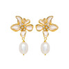 manreya“月下玉兰”浪漫珍珠耳环 商品缩略图7