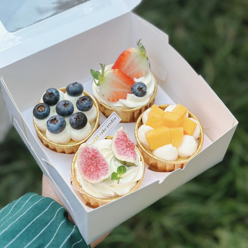 少女心纸杯蛋糕