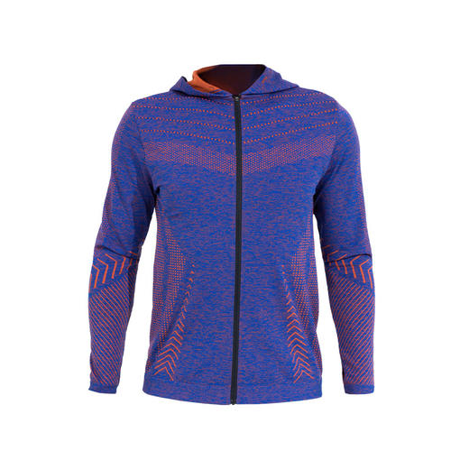 UTO/悠途运动卫衣男防风保暖排汗透气拉链衫女户外健身跑步连帽衫 商品图4