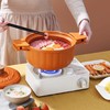 康巴赫（KBH) 砂锅陶瓷煲养生煲炖锅炖肉汤锅中药锅煮粥焖饭大容量煲仔饭明火燃气专用【2.5L-4.5L】 商品缩略图4