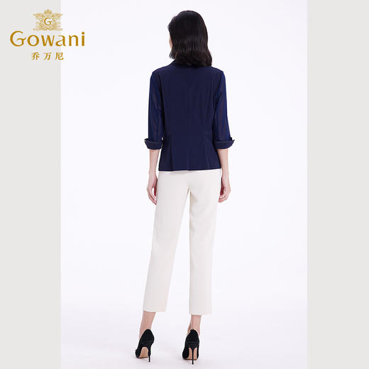 乔万尼春夏西装外套女小个子立体设计气质百搭显瘦EF3B900 商品图4