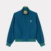 KENZO 高田贤三 男士棉质字母徽标印花拉链棉服外套 蓝色 FD55 BL203 9NB 73 商品缩略图0