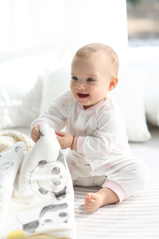 丽婴房-内衣类（春）G3兔子装1_浅粉 商品图4