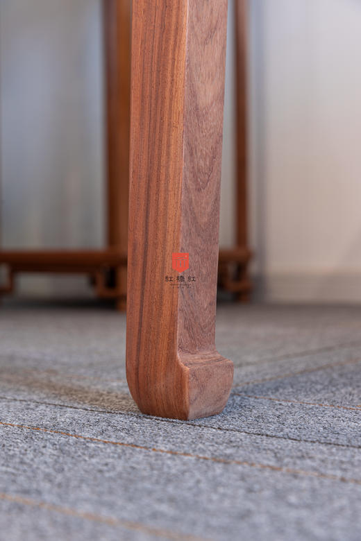红桥红  家具严选  缅甸花梨(大果紫檀）  【120 三抽 湿泡桌】 商品图8