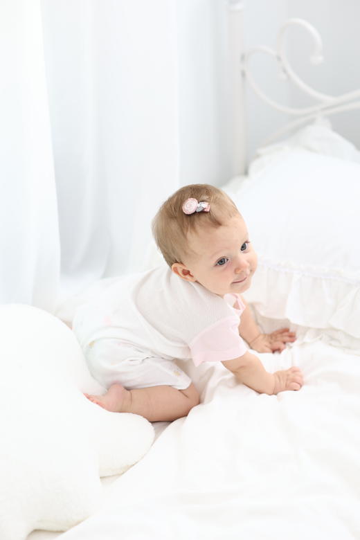 丽婴房-内衣类（春）G3系带连身装1_浅粉 商品图5