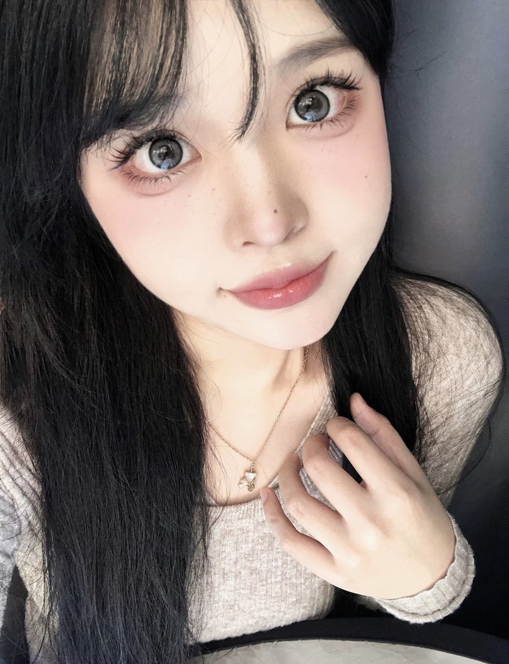 CLAIRECOLOR美瞳 年抛隐形眼镜 雾面水钻14.2mm 1副/2片-VVCON美瞳网24