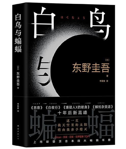 白鸟与蝙蝠（东野圭吾出道35周年，荣耀新高峰！） 商品图3