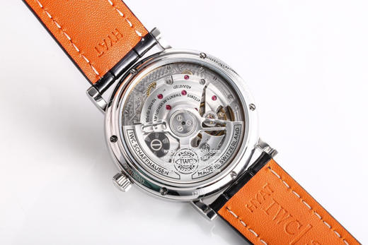 NOOB万国IWC旗下耀眼的明星，万国长动能月相专家。全新的复刻版系列IW544805透底腕表。【表壳】316L精钢表壳，打磨抛光非常圆润。小秒针盘位于6点钟位置附拨针停秒功能，配有实心条钉刻度 商品图14