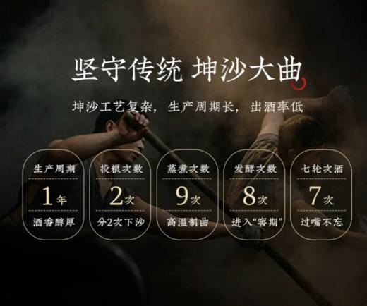 【珍酒】珍八 500ml*6-酱香型53度 商品图3