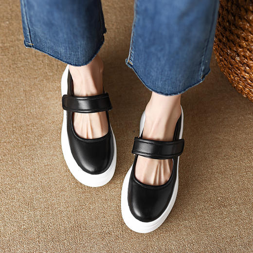 春季新款，轻便玛丽珍浅口厚底单鞋TYM-6160 商品图9