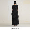 JUDYHUA 手工毛边蝶翼设计款连衣裙 商品缩略图2