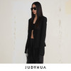 JUDYHUA 背系带层叠设计款西装 商品缩略图1