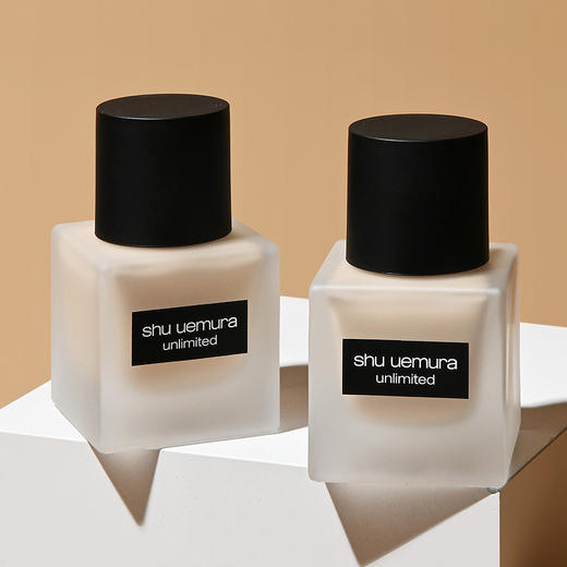 【跨境】shu uemura 植村秀 奶油小方瓶持妆小方瓶 羽纱持妆粉底液 35ml 轻薄遮瑕 不暗沉（效期26年7-9月随机发） 商品图4