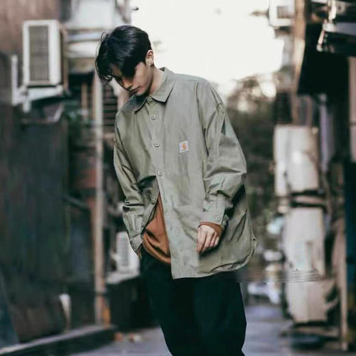 卡哈特 春夏新款 大容量隐藏袋 潮牌阔形长袖衬衫 Z-10233 商品图0