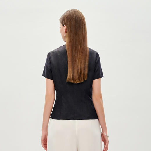 TANGY Collection/天意精品2023春季莨绸上衣 商品图2