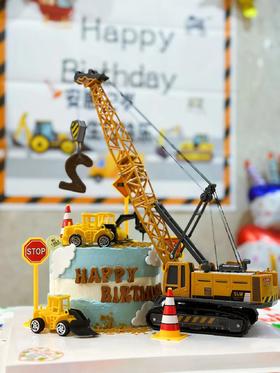 超酷工程车款（吊车、挖掘机、塔吊）