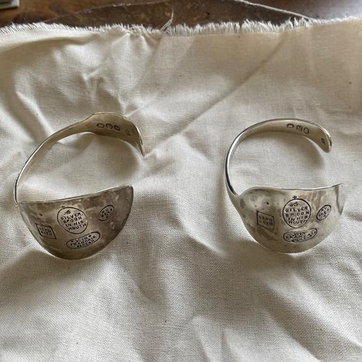 Atelier d'antan 银质爸爸古董勺手镯​​(Daddy Spoon Bangle B038) 商品图4