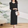 春装新款，时尚气质针织包臀连衣裙HR-ZYF2319-1 商品缩略图4