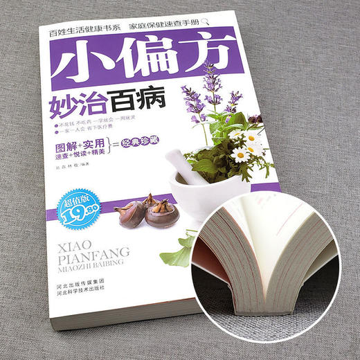【9.9元包邮】小偏方妙治百病中医偏方秘方书偏方治常见病秘方验方药方健康养生民间秘方奇效偏方大全妙用防治病祛百病小处方实用 商品图2