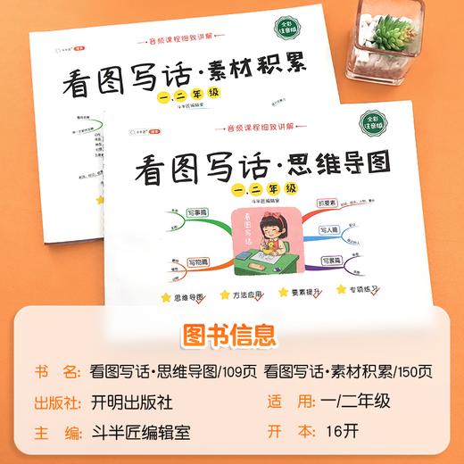【斗半匠】看图写话思维导图 素材积累专项训练 商品图1