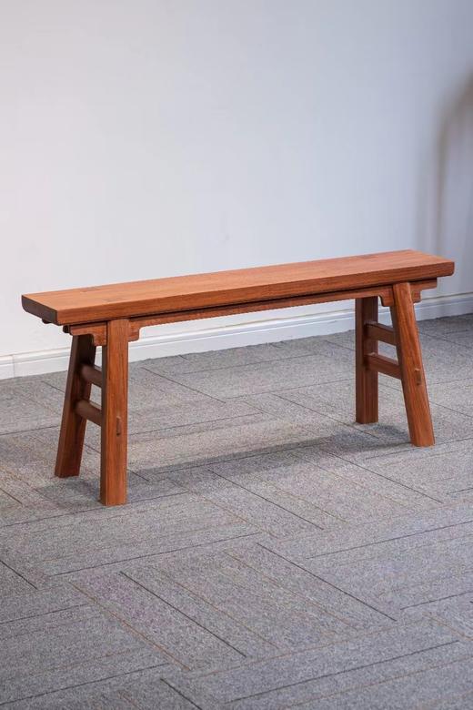 红桥红  家具严选  缅甸花梨（大果紫檀）【110大长板凳】 商品图2