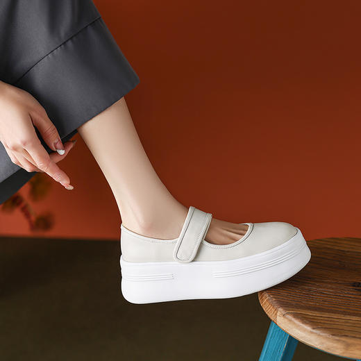 春季新款，轻便玛丽珍浅口厚底单鞋TYM-6160 商品图2