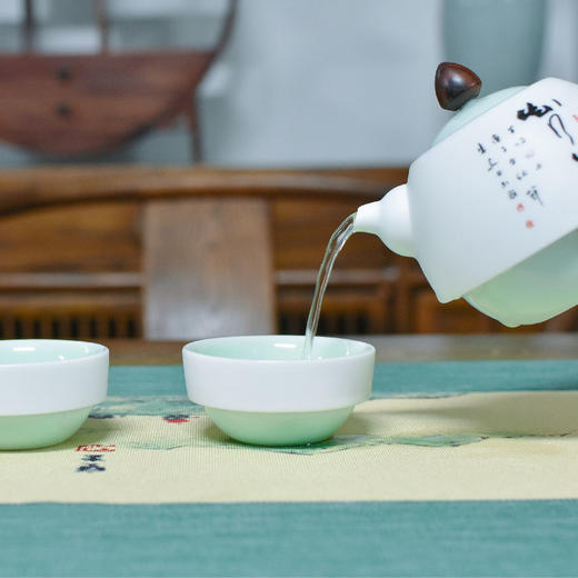 羽诗制造出品 素心常在套装茶具文创礼盒 商品图1