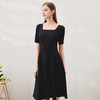 EITIE爱特爱春季新品方领简约优雅束腰显瘦连衣裙6907636 商品缩略图2