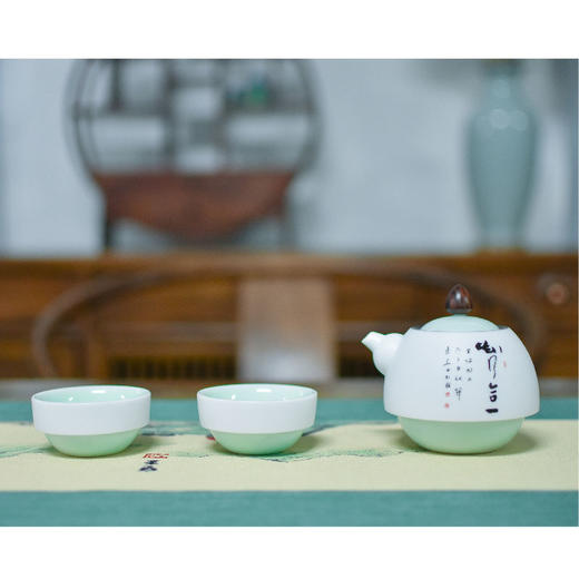 羽诗制造出品 素心常在套装茶具文创礼盒 商品图0