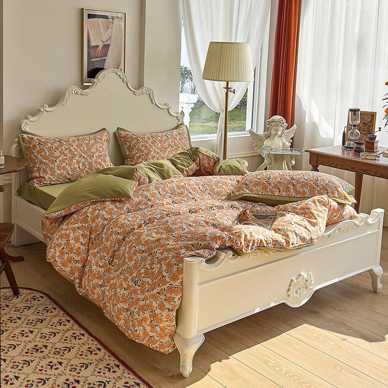 【双面纱四件套】A类双面纱四件套 简约生活 尽享睡眠  四季通用