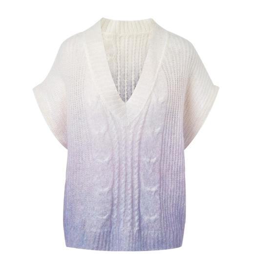 2楼-米茜尔印花背心 商品图0