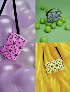 217-5三宅新款 情侣款 丘比特小方盒 多巴胺活力色 任意调节肩带