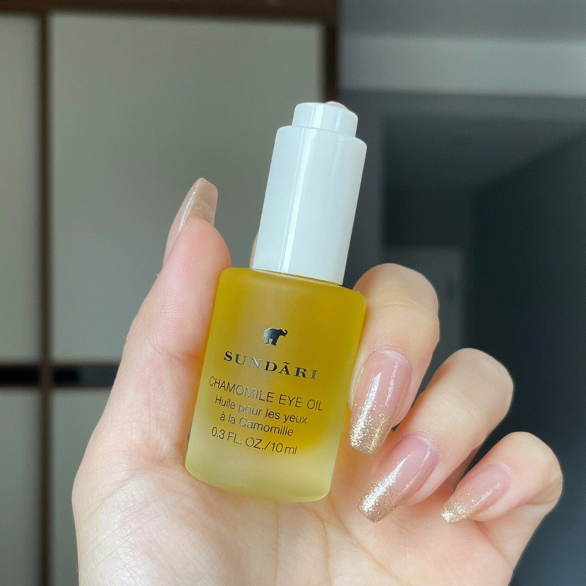 专柜318 和干纹say goodbye Sundari洋甘菊眼油眼部精华油淡化细纹10ml