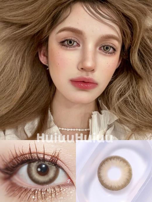 【中直径】Recolook-莫比乌斯环棕14.2mm【年抛 0-1000度 无525/575】 商品图0