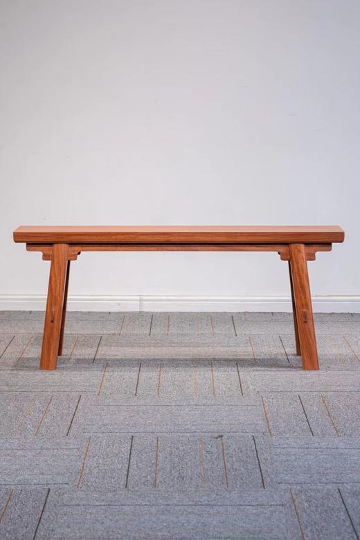 红桥红  家具严选  缅甸花梨（大果紫檀）【110大长板凳】 商品图0